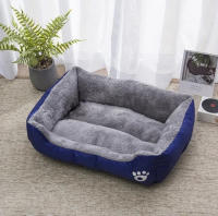Cama de Mascotas Colorida Nido Cuadrado para Perros y Gatos Tamaño Pequeño a Grande - details 7