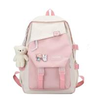 Mochila Grande De Estilo INS Impermeable Y Multifuncional En Nylon Para Escuela Y Viajes Mochila De Escuela Mochila Simple Para Hombres Y Mujeres - details 1
