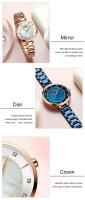 Reloj de Pulsera de Acero Inoxidable con Cuarzo Curren 9051 Resistente al Agua - details 2