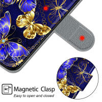 Funda con tapa de billetera para Xiaomi 12T 12 Lite Redmi Note 12 Pro Plus Turbo Note 12S, Funda de cuero magnética con patrón caliente, tarjetero - details 3