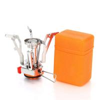 Mini estufa de gas para exteriores, quemador de viaje plegable portátil, horno, equipo de supervivencia para picnic, accesorios, suministros para acampar, herramientas - details 4
