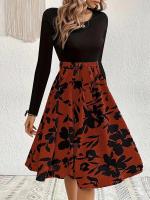 Midi Ds de manga larga para mujer, ropa elegante de moda coreana, elegante, Kpop, diseñador curvo, nuevo en X - details 11