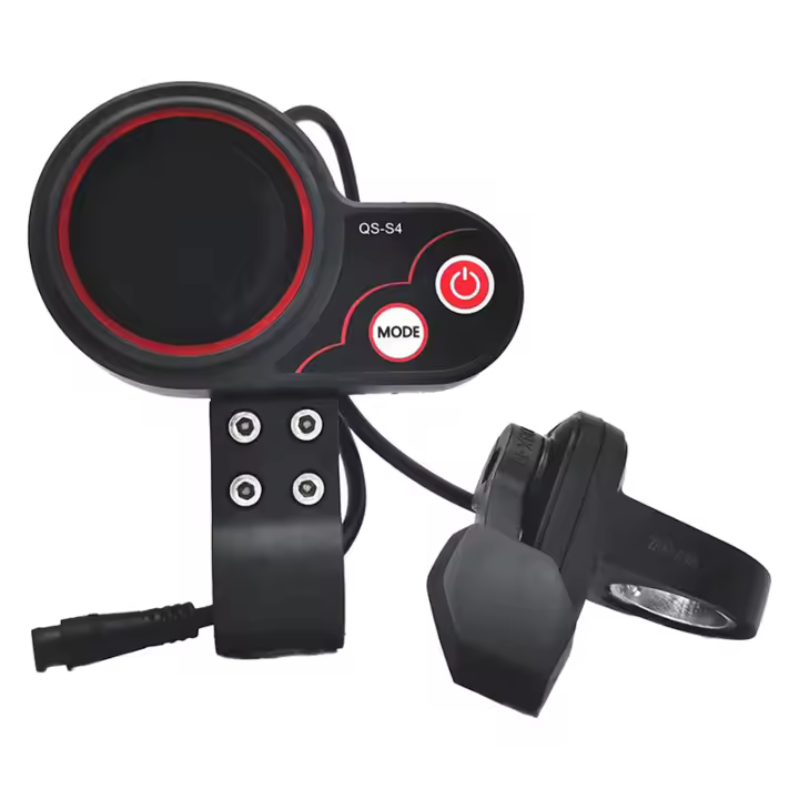 Kit de Pantalla LCD de Pulgar para Scooter Eléctrico Zero 48V-60V Accesorios de Display 6PIN - 1