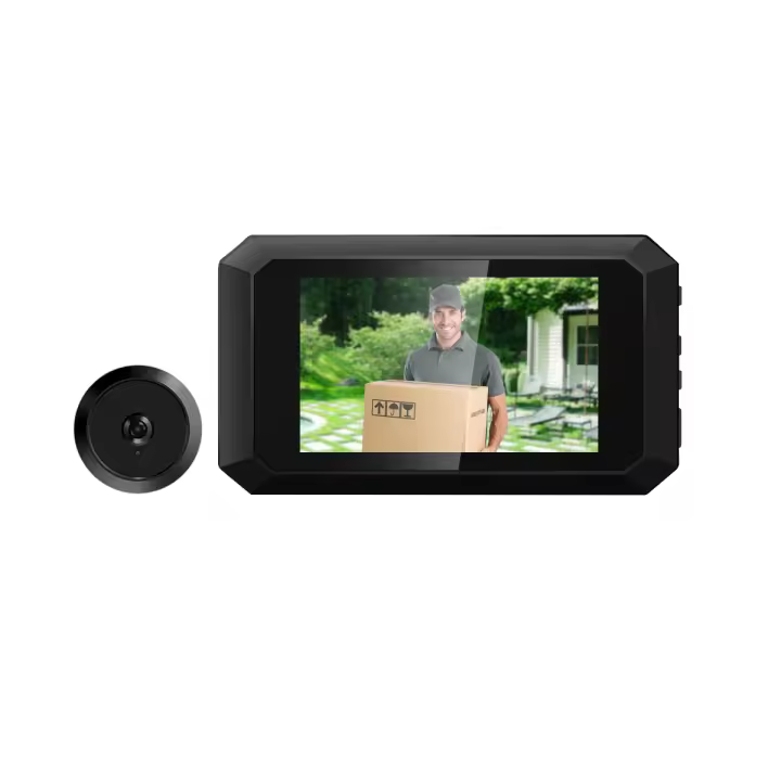 Mirilla inteligente para casa interfono inalambrico remoto Timbre con camara exterior - 1
