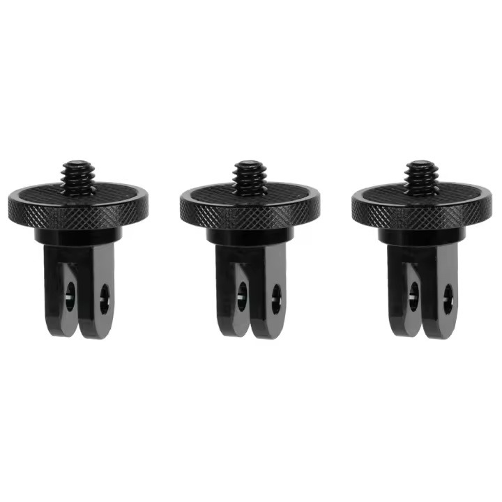 Adaptador de montaje para cámara GoPro ecoth, accesorio de conversión para sistema de montaje GoPro, 3 uds. - 1