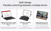 Original Huawei Honor Tablet GT Pro teclado táctil inteligente entrada suave a nivel de PC - details 2
