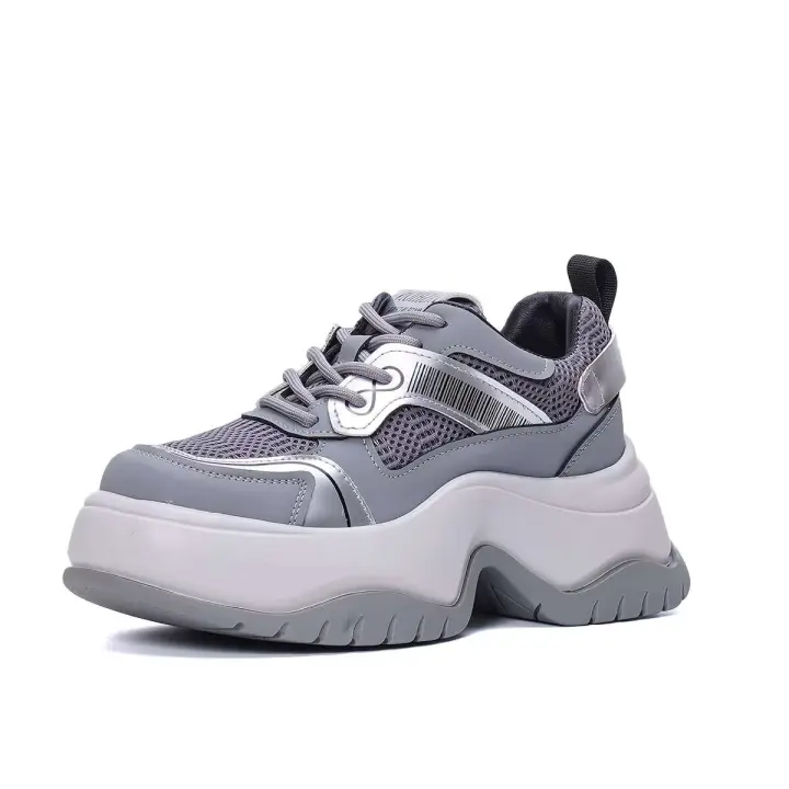 Zapatos deportivos de caña alta para mujer populares, nuevos zapatos casuales de primavera de alta calidad - 1