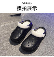 Sandalias de oficina para mujer, de verano, antideslizantes, de suela gruesa, con aumento de altura, de doble uso y punta cerrada. - details 24