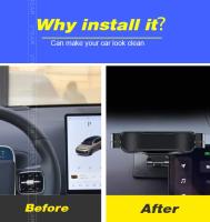 Soporte Vtear para Navegación de Coche Soporte Rotativo Inalámbrico para Teléfonos Móviles - details 2
