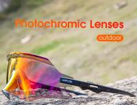 Gafas de sol fotocromáticas rojas para hombre, lentes deportivas para bicicleta de montaña, UV400 - details 13