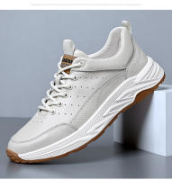 Zapatos de cuero de piel de vaca de primera capa, deportivos, casuales para hombres, moda - details 19
