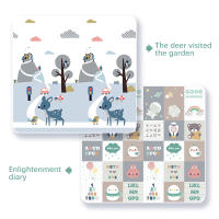 Alfombra de Juego Plegable para Bebé Impermeable Portátil Espesor de 1.2cm Para Niños y Niñas - details 6
