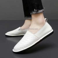 Nuevos zapatos negros planos De alta calidad para hombre, mocasines De cuero genuino, zapatos informales clásicos 2025 - details 9