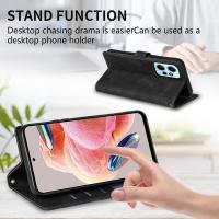 Funda de cuero con tapa magnética con soporte para tarjetas tipo billetera para Xiaomi Poco X7 X6 Pro X5 M5s C50 C40 X4 Pro M4 Pro X3 NFC F3 11T 12 Lite 12T - details 5