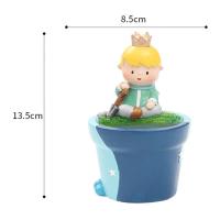 Maceta de resina para plantas suculentas, adorno de jardín de hadas, figuritas decorativas, Decoración de mesa para el hogar - details 24