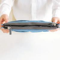 Bolsa Organizadora De Viaje Para Mujer En Nylon Bolso De Mano Grande Con Cierre De Cremallera Estuche De Maquillaje Y Cosméticos Barato - details 7