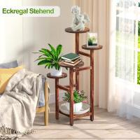 Estante de Almacenamiento para Plantas Metal Negro, Herramientas de Jardín y Guantes, 141 cm, Para Interior y Exterior, Escaleras para Plantas, para Balcón - details 20