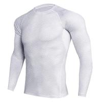 Camiseta térmica con estampado 3D para hombre, ropa interior deportiva, secado rápido, pijamas, blusas - details 4