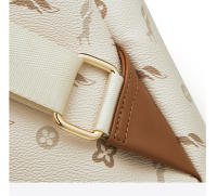 FOXER Mochila de viaje retro para mujer con firma de moda - details 42