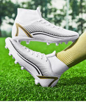 Botas de fútbol FG/TF para hombre, zapatos de fútbol profesionales Unisex, entrenamiento de hierba de alta calidad, deporte, ultraligero, antideslizante - details 10
