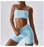 Pantalones Cortos Deportivos para Mujeres Leggings de Yoga de Cintura Alta Aprones de Entrenamiento de Gimnasio con Secado Rápido Material de Nylon Adecuados para Yoga y Elasticidad - details 33