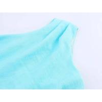 OUWU- . Vestidos de lino sin mangas, mujer, Haruku musulmán informal para vacaciones, elegante vestido de fiesta de verano 2025 Vintage - details 4