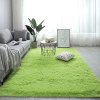 Alfombra de Peluche en 14 Colores Suave y Larga Imitación de Lana Almohadilla para Dormitorio y Sala de Estar Alfombra Blanca para Colchón de Sofá - details 4