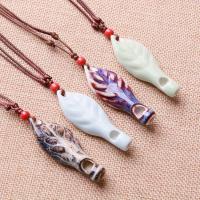 Collar De Cerámica Bellamente Elaborado Con Silbato Para Moda Y Seguridad, Diseño Creativo Para Uso Al Aire Libre - details 0