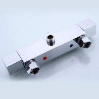 Cncest Sistema de Ducha de Alta Calidad Mezclador Térmico con Doble Cabeza Grifo de Acero Inoxidable - details 26