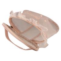 Bolso Simple de malla para cosméticos, bolsa de lavado con cremallera, bolsa de almacenamiento de malla, bolsa de pañuelos, organizador de artículos de tocador de gran capacidad para mujer - details 2