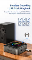 Receptor de Audio con Bluetooth 5,4 y luces de colores RGB, transmisor FM de 3,5mm, AUX, RCA, USB, HIFI, estéreo, música, pantalla LED, adaptador inalámbrico - details 12