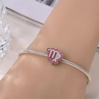 Dijes CláSicos Originales, Plata De Ley 100%, Con Las 12 Constelaciones De Aries Y Piscis, Aptos Para Pulseras De 3 Mm, JoyeríA Artesanal Para Mujer, Regalo De Fiesta De CumpleañOs - details 31