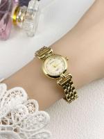 Reloj de Pulsera de Oro Antiguo Estilo Reloj de Mujer de Moda de Alta Gama con Correa de Cuero - details 12