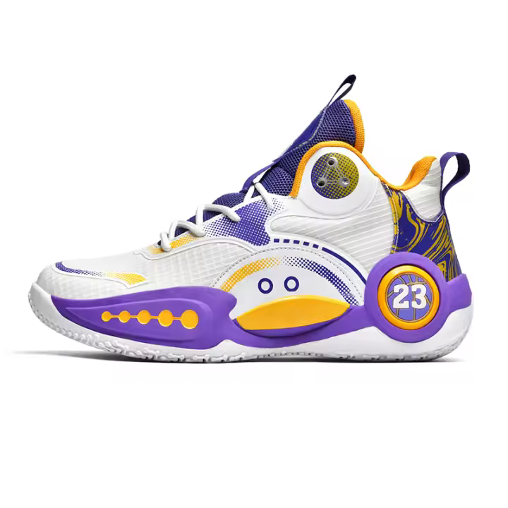 Zapatos de baloncesto para hombre, zapatillas deportivas de moda para correr, zapatos deportivos con pintura colorida - 1