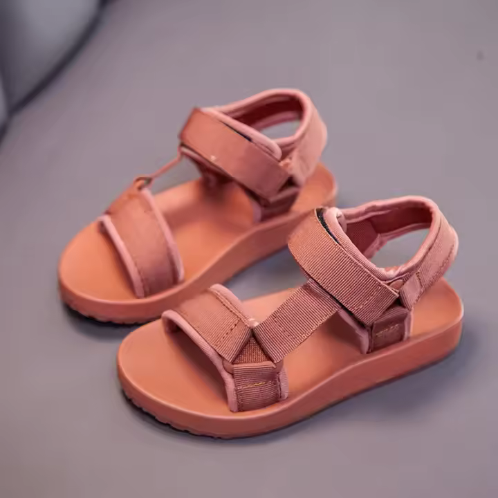 Sandalias Informales Para Niños, Zapatos De Goma Para La Escuela, Transpirables, Con Punta Abierta, Para Playa, Verano 2021 - 1