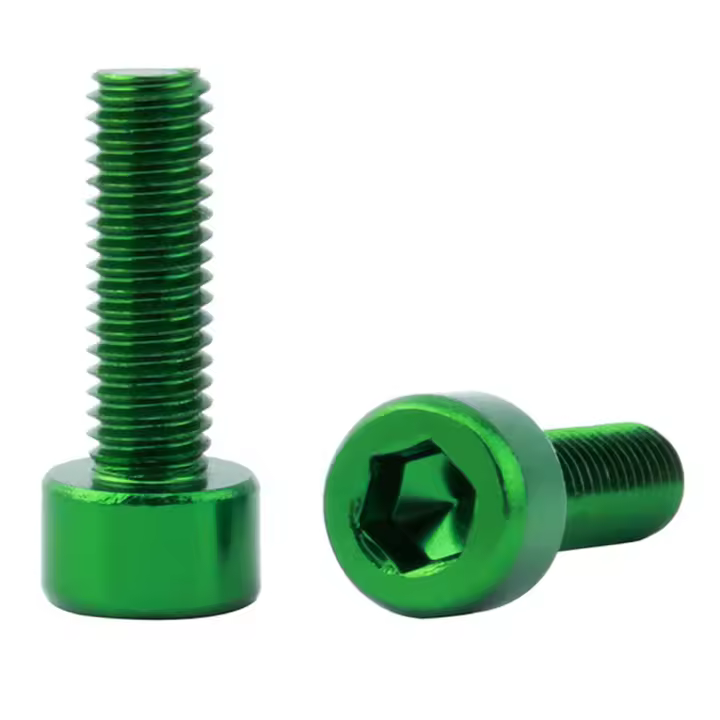 Durable 2 unids/set bicicleta de carretera MTB bicicleta 7 colores portabotellas de agua pernos hervidor estante tornillo de aleación de aluminio soporte de botella de bicicleta tornillo - 1