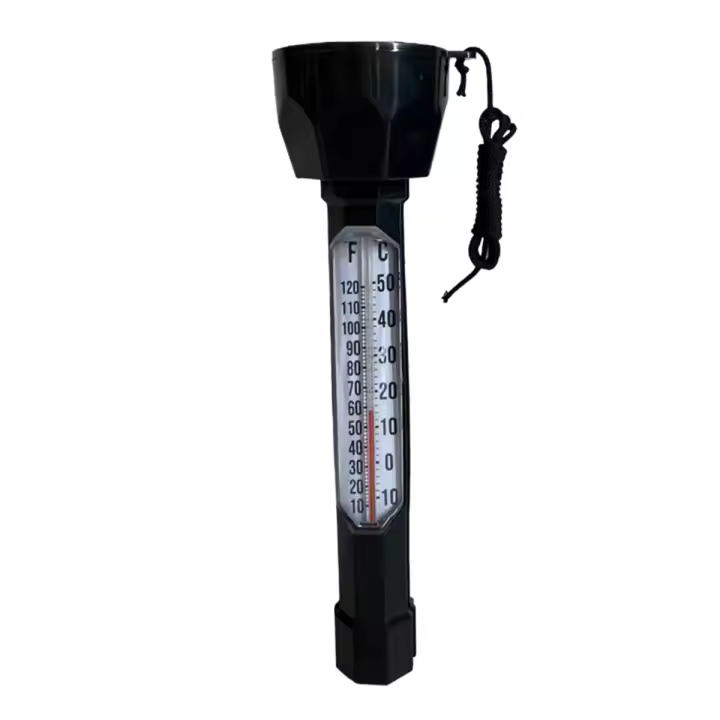 Termómetro de agua flotante para piscina, accesorio para exteriores - 1