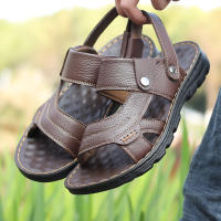 Sandalias Hombre de Cuero con Punta Cerrada - Ajustables, Resistentes al Agua y Antideslizantes, para Pesca, Playa y Viajes de Verano - details 4