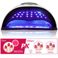 Secador potente de 320W y 72LED con pantalla táctil grande, lámpara de secado profesional para todo tipo de esmaltes de uñas de Gel - details 26