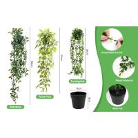 Planta artificial colgante