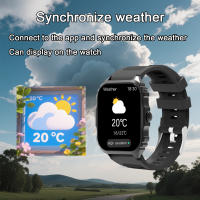 El reloj inteligente Y18 cuenta con monitoreo de ejercicio, recordatorios de SMS, varios idiomas y batería de larga duración - details 4