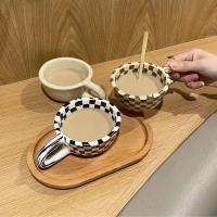 1 Pieza De Tazas De Cerámica Tazas De Café Pellizcadas A Mano Taza De Té De Leche De Flores Irregulares Ins Estilo Coreano Taza De Desayuno De Avena Utensilios De Cocina - details 2