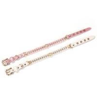 Collares de perlas ajustables para perros y gatos, collar de cristal ostentoso con diamantes de imitación para gatos, joyería de lujo, perlas artificiales - details 3