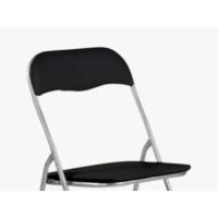 silla plegable, silla plegable acolchada, silla plegable cocina, silla plegable blanca