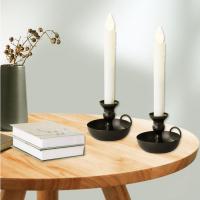 Adorno de mesa para cena a la luz de las velas para fiesta de boda, decoración del hogar, accesorios de vela de arte del hierro, portavelas, bandeja pequeña, candelabro - details 8