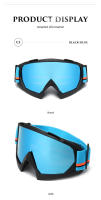 Gafas de esquí de una sola capa antivaho, gafas de Snowboard para nieve, gafas de moto de nieve, gafas de esquí para deportes al aire libre, nuevas - details 11