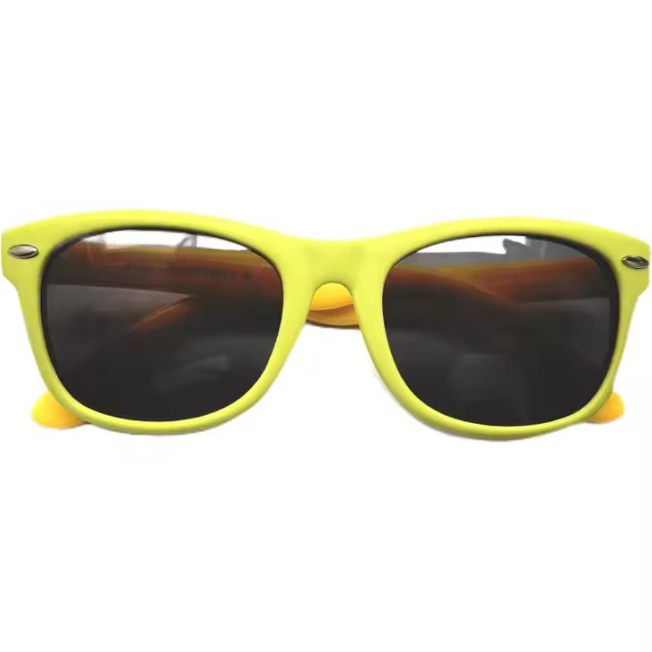 Gafas de sol flexibles de goma polarizadas para niños para niñas de 3 a 10 años de edad - 1