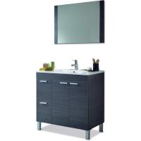 Módulo de Espejo y Cajones Brillo Blanco Tamaño 80x80x45cm Muebles de Baño - details 14