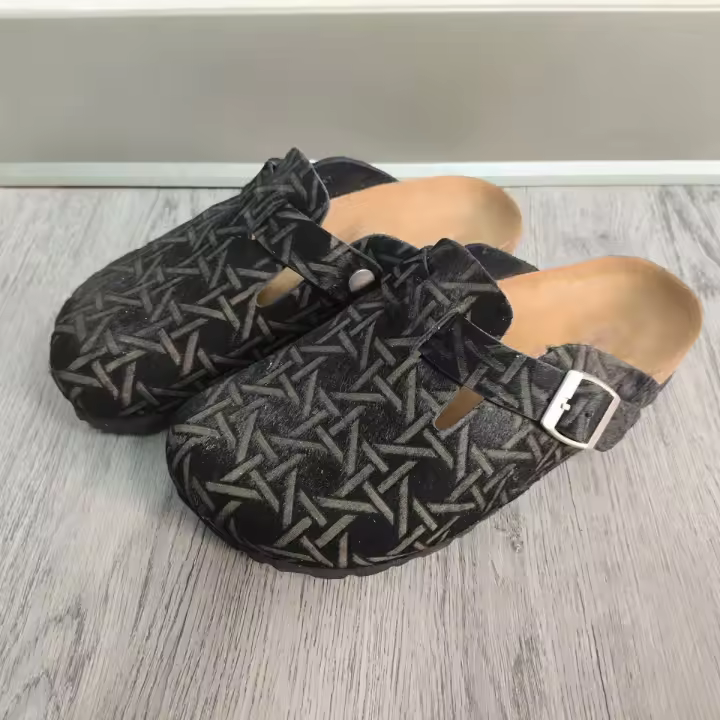 Zapatillas de pelo de caballo, zapatos de playa, zapatos de hombre y mujer con suela suave, bolsa antideslizante, zapatillas frescas para pareja - 1