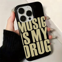 Funda de Teléfono Creativa Personalizada con Arte de Música Amor Tendencia Inglesa para iPhone - details 2